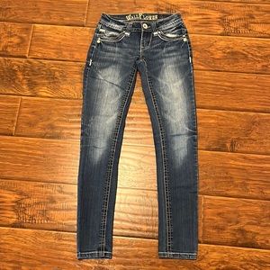 Wallflower Women blue jeans